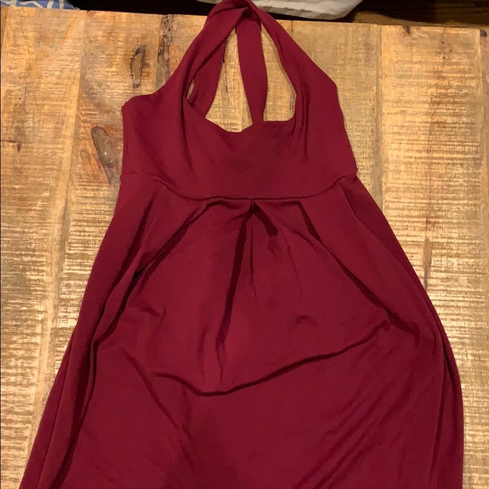 Susana Monaco size small wine colored dress